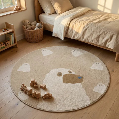 Tapis rond chambre enfant