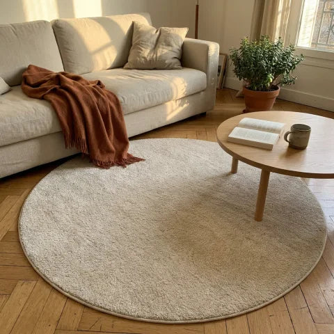 Tapis rond salon